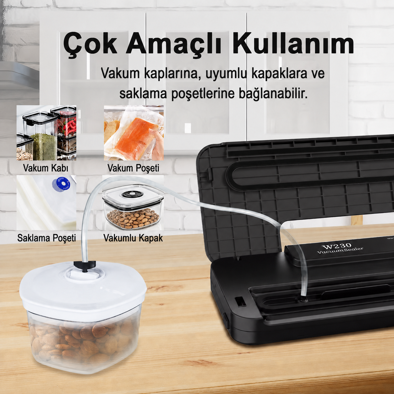 Ovetro FreshSeal W230 çok amaçlı kullanım — alkolsüz görsel